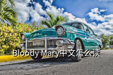 Bloody Mary中文怎么读