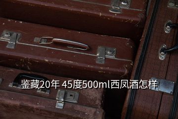 鉴藏20年 45度500ml西凤酒怎样