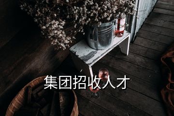 集团招收人才