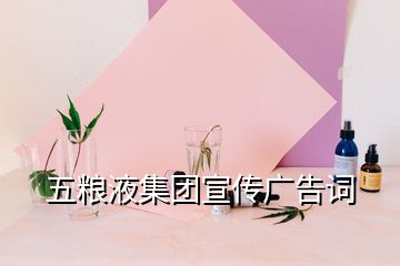 五粮液集团宣传广告词