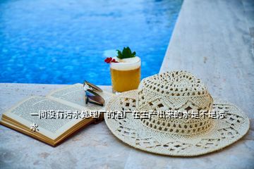 一间没有污水处理厂的酒厂在生产出来的水是不是污水