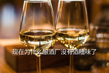 现在为什么酿酒厂没有酒糟味了