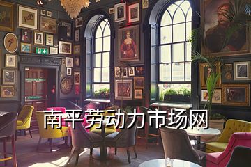 南平劳动力市场网