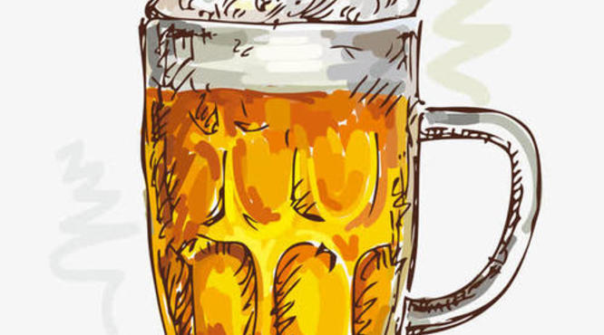 吃烧烤可以喝啤酒吗？吃烧烤喝啤酒损害身体健康。
