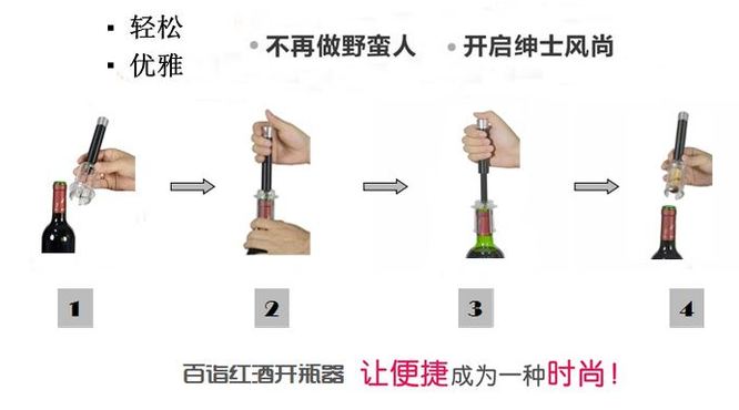 葡萄酒开瓶方法