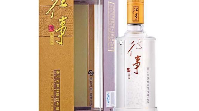 往事浓香型白酒38度多少钱一箱