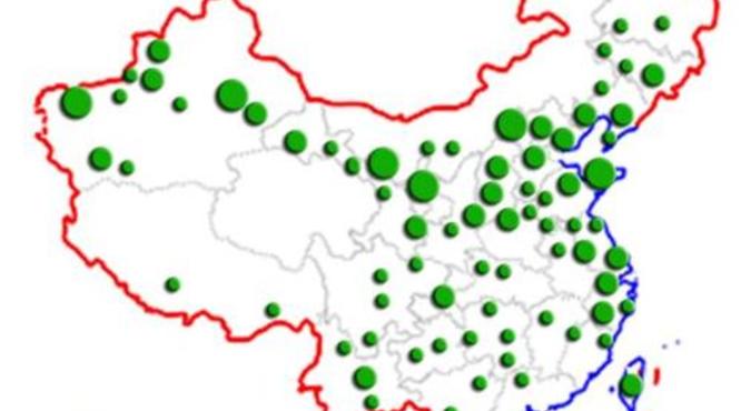 中国葡萄酒产区分布