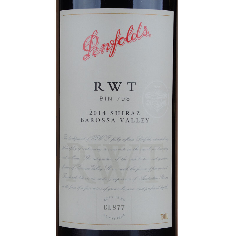 （Penfolds）RWT BIN798 干红葡萄酒