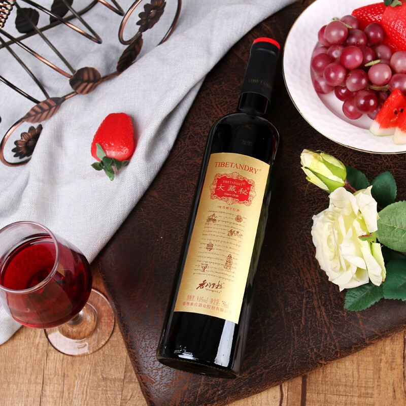 大藏秘金标青稞干红葡萄酒