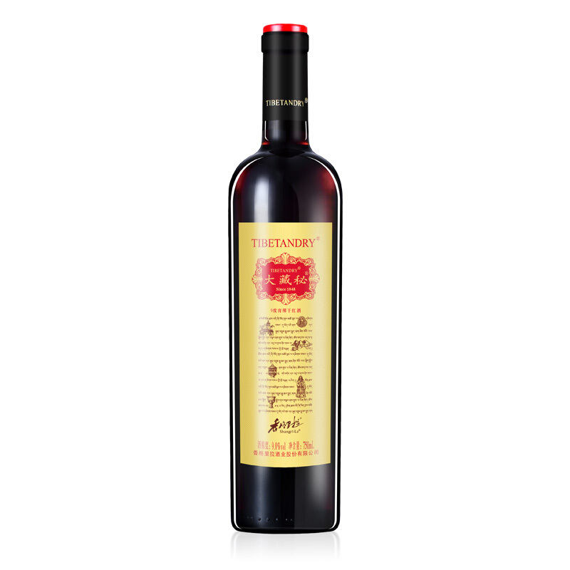大藏秘金标青稞干红葡萄酒