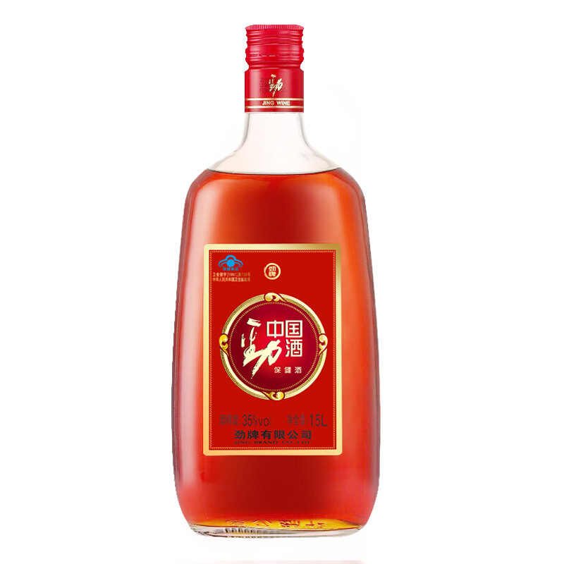 中国劲酒35度1.5L单瓶