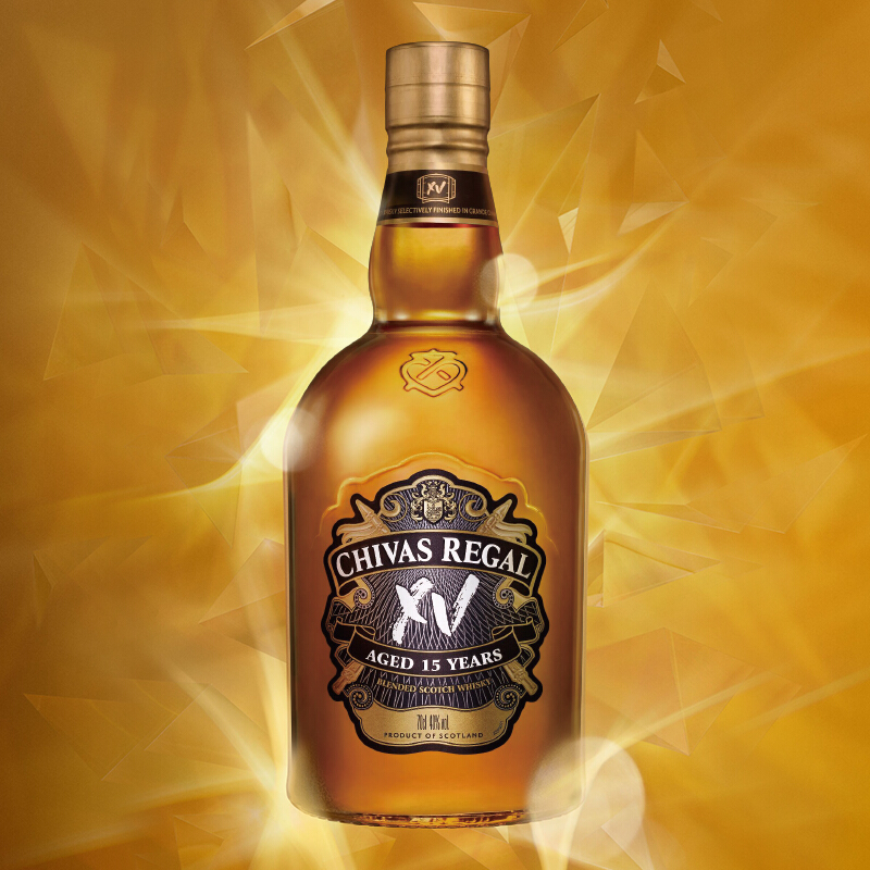 15年XV透金版苏格兰威士忌700ml单瓶
